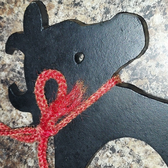 VTG Horseshoe Bend Cast Iron EMIG 8069 Cow Dinner Bell - Picture 4 of 5